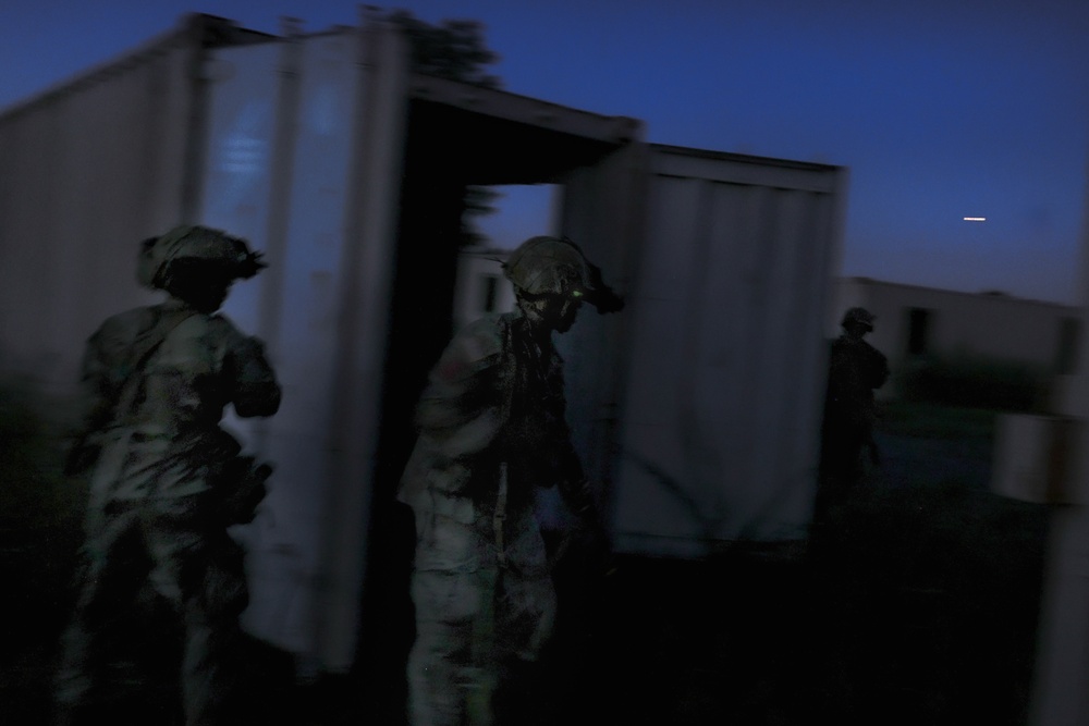 114th Conducts a Low-Visibility Raid