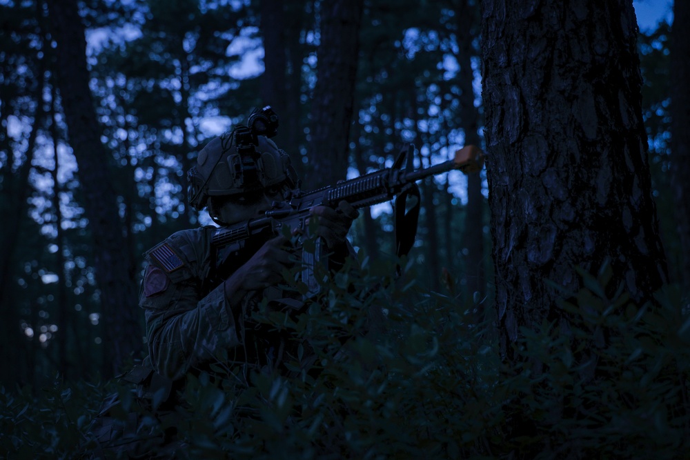 114th Conducts a Low-Visibility Raid