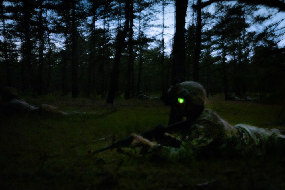 114th Conducts a Low-Visibility Raid