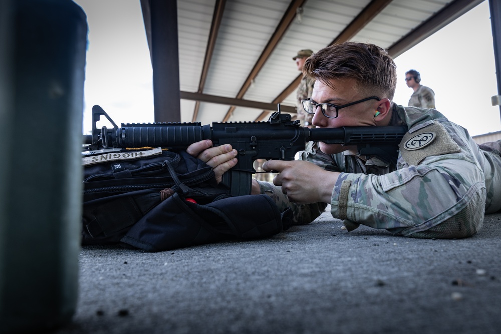 RTI ALC Course Conducts M4 Weapons Qual