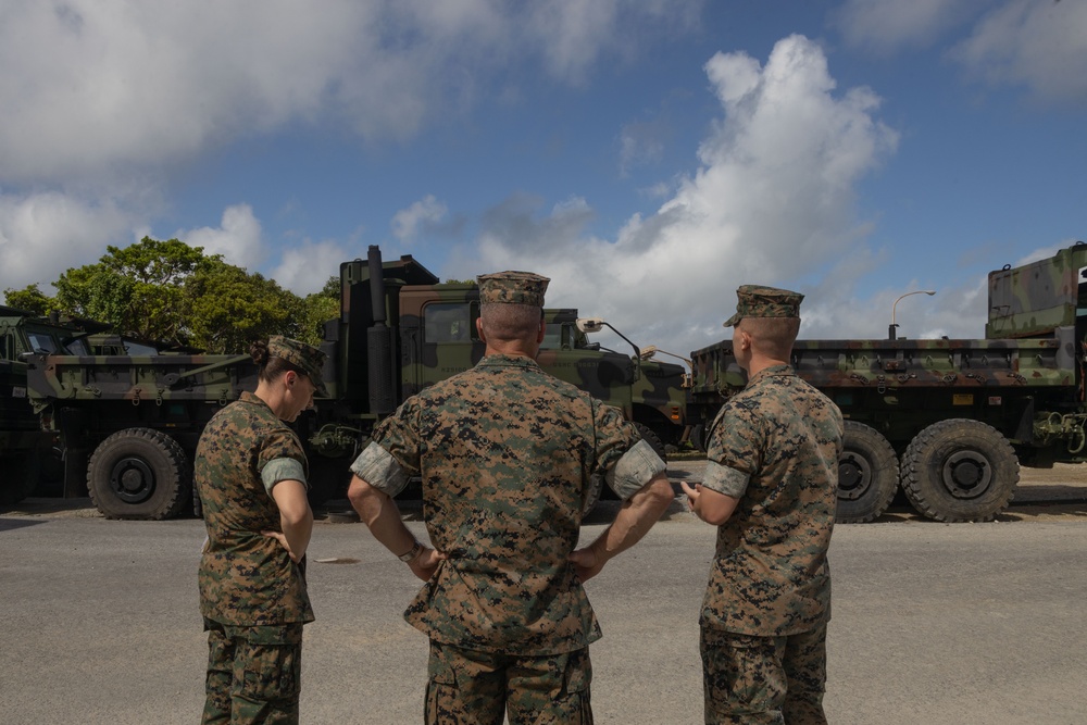 3rd MLG CG visits Engineer Support Company, 9th Engineer Support Battalion