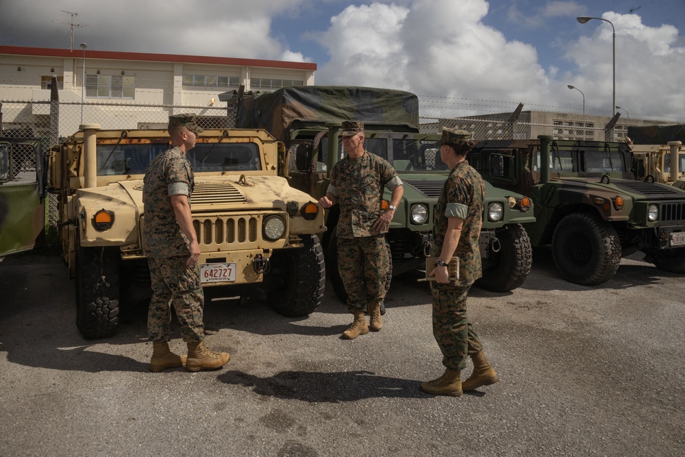 3rd MLG CG visits Engineer Support Company, 9th Engineer Support Battalion