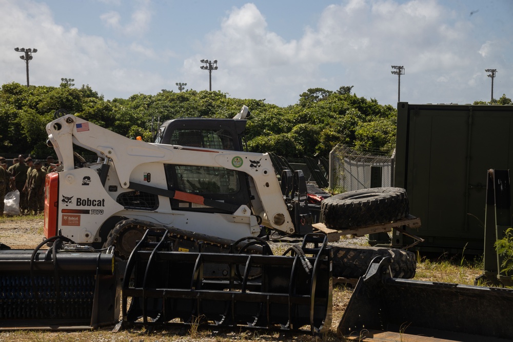 3rd MLG CG visits Engineer Support Company, 9th Engineer Support Battalion