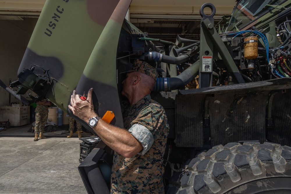 3rd MLG CG visits Engineer Support Company, 9th Engineer Support Battalion