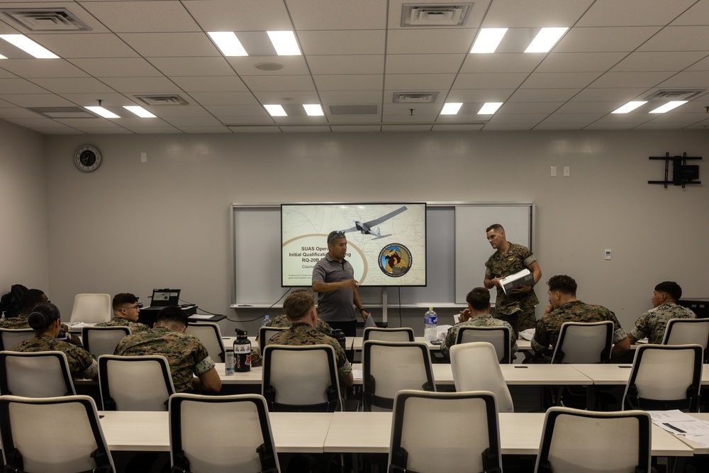 5th ANGLICO Marines participate in sUAS integration course