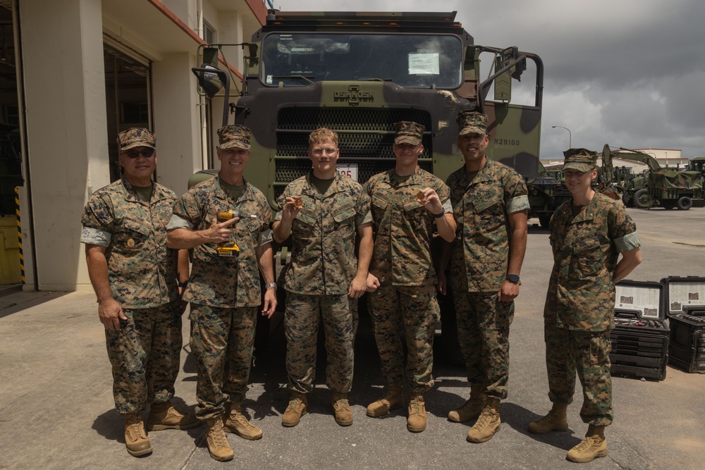 3rd MLG CG visits Engineer Support Company, 9th Engineer Support Battalion