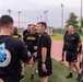 Brigadier General Jason H. Rosenstrauch, Deputy Commanding General-Support, 2nd Infantry Division, hosted a team-building physical training session