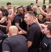 Brigadier General Jason H. Rosenstrauch, Deputy Commanding General-Support, 2nd Infantry Division, hosted a team-building physical training session