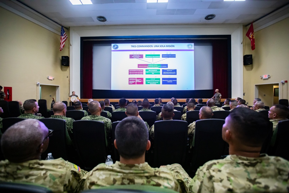 PISAJ 21 students visit Marine Recruit Depot Parris Island for hands on experience of a Marine Corps recruit
