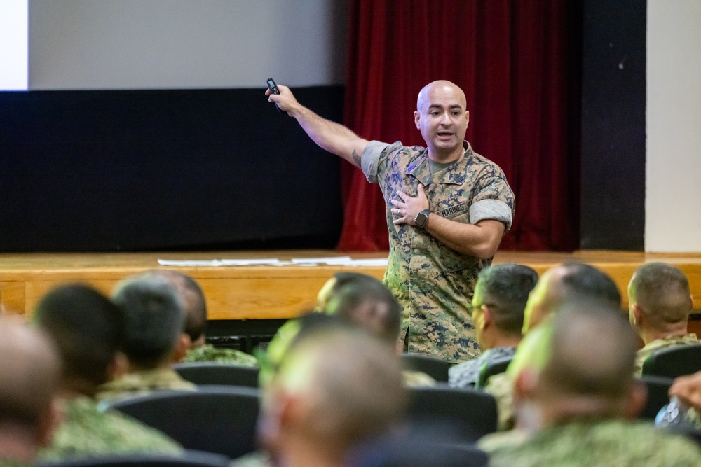 PISAJ 21 students visit Marine Recruit Depot Parris Island for hands on experience of a Marine Corps recruit