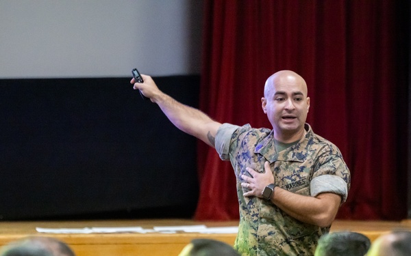 PISAJ 21 students visit Marine Recruit Depot Parris Island for hands on experience of a Marine Corps recruit