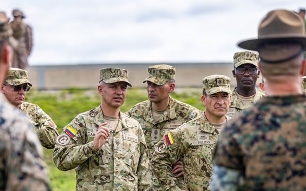 PISAJ 21 students visit Marine Recruit Depot Parris Island for hands on experience of a Marine Corps recruit