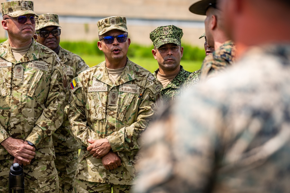 PISAJ 21 students visit Marine Recruit Depot Parris Island for hands on experience of a Marine Corps recruit