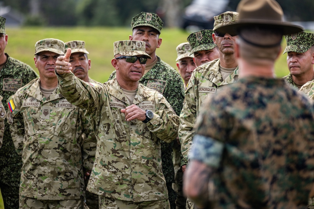 PISAJ 21 students visit Marine Recruit Depot Parris Island for hands on experience of a Marine Corps recruit