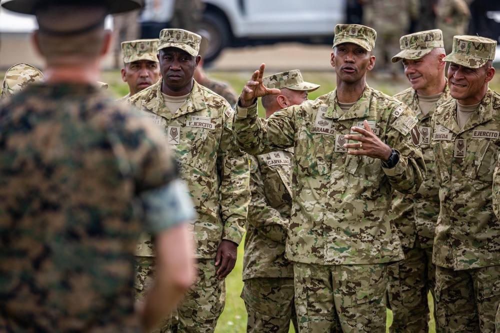 PISAJ 21 students visit Marine Recruit Depot Parris Island for hands on experience of a Marine Corps recruit