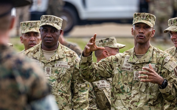 PISAJ 21 students visit Marine Recruit Depot Parris Island for hands on experience of a Marine Corps recruit