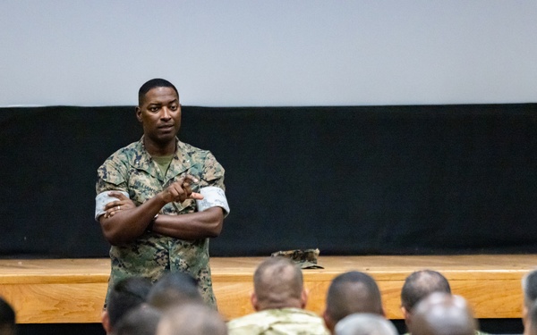 PISAJ 21 students visit Marine Recruit Depot Parris Island for hands on experience of a Marine Corps recruit