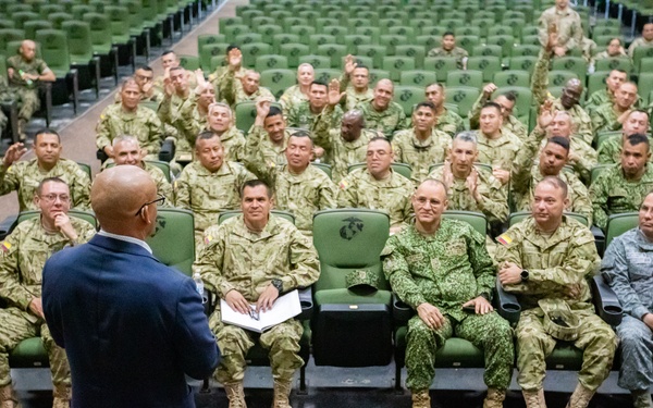 PISAJ 21 students visit Marine Recruit Depot Parris Island for hands on experience of a Marine Corps recruit