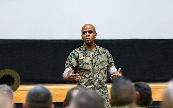 PISAJ 21 students visit Marine Recruit Depot Parris Island for hands on experience of a Marine Corps recruit