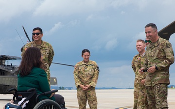 U.S. Congressional Delegation engage with U.S. Soldiers
