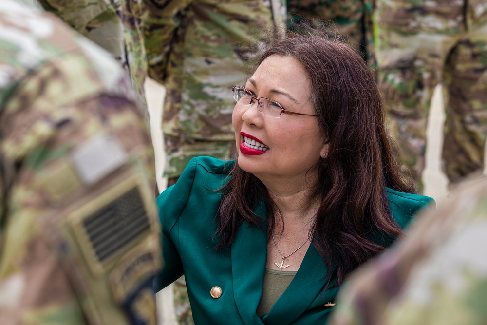 U.S. Congressional Delegation engage with U.S. Soldiers