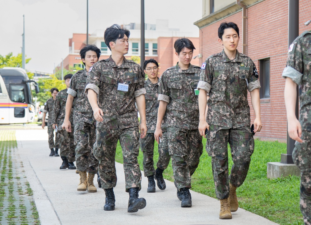 Former KATUSAs undergo mobilization exercise at Camp Humphreys