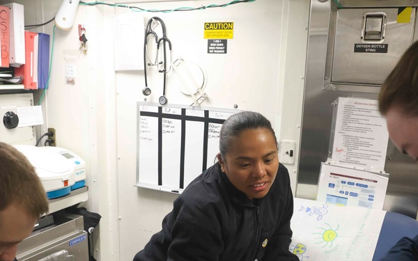 USS FORREST SHERMAN (DDG 98) GQ.