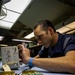 USS Gerald R. Ford (CVN 78) Sailor Conducts Maintenance