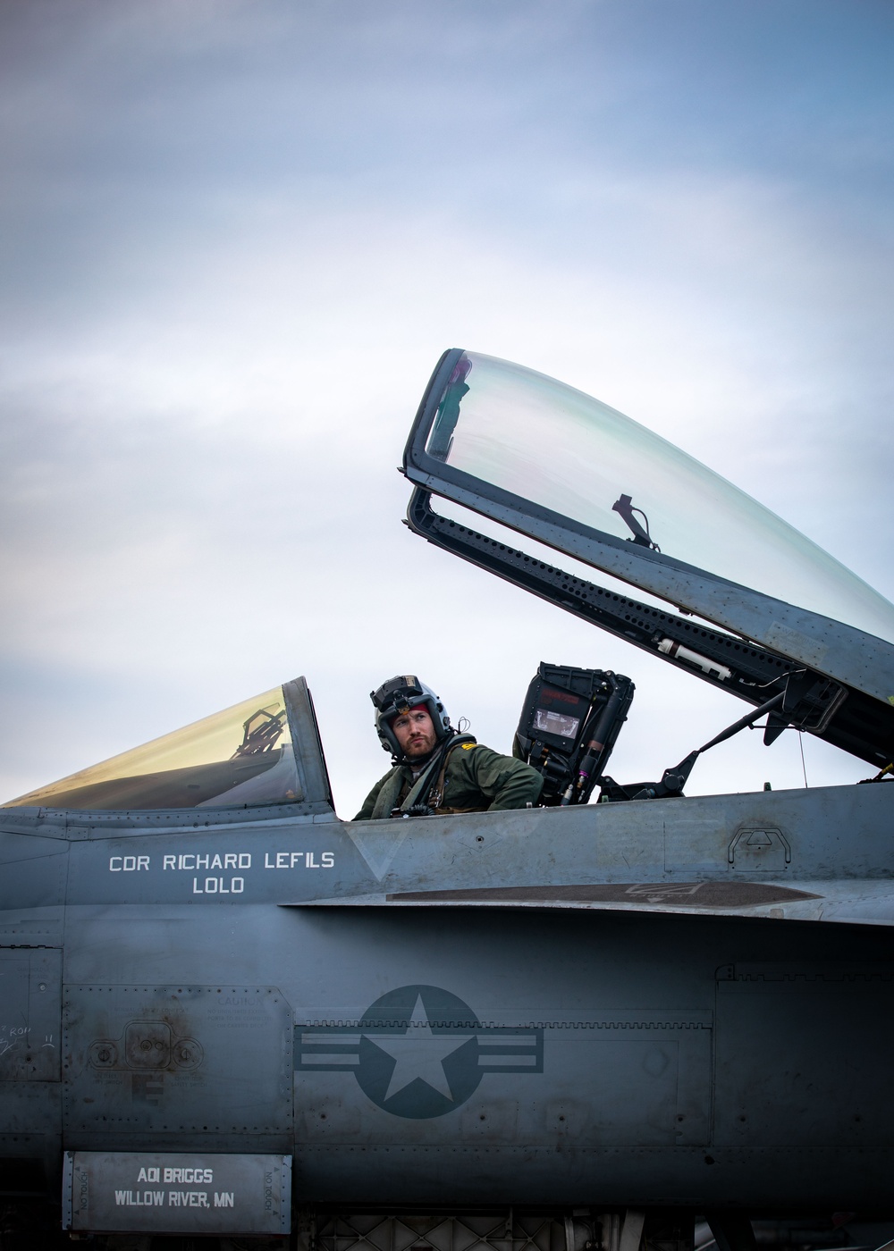 VFA-31 Pilot Conducts Preflight Checks