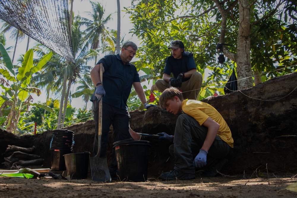DPAA Mission 25-4 conducts site familiarization for U.S. Embassy Port Moresby members