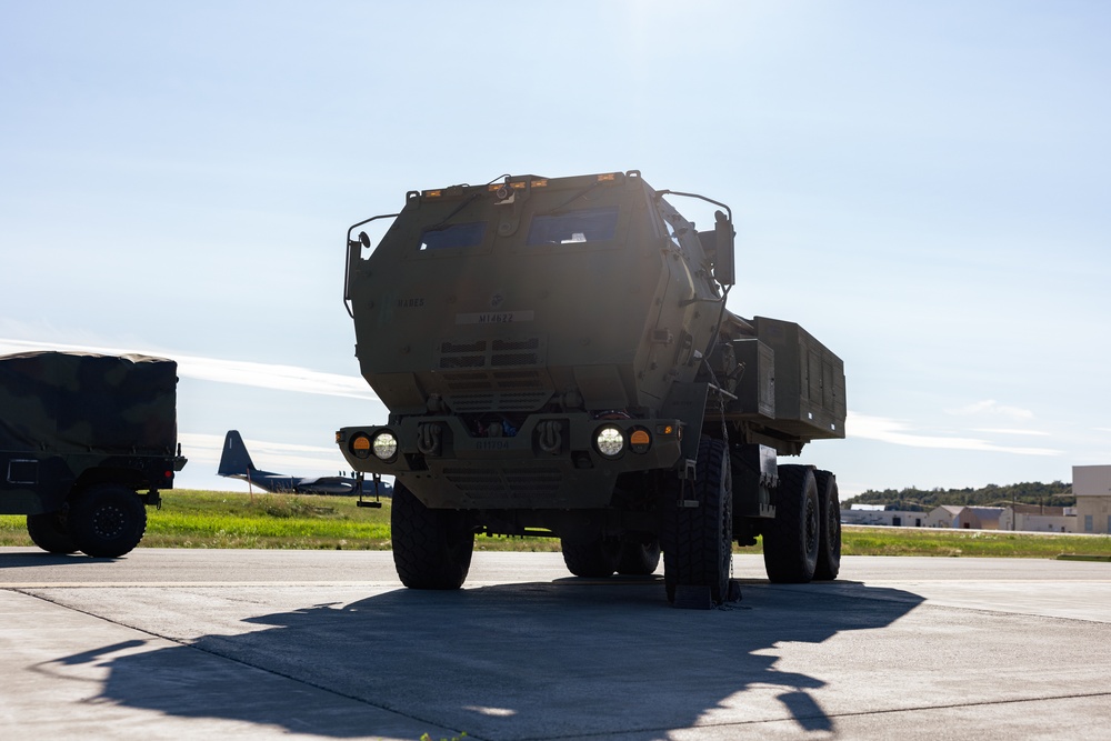 U.S. Marine with 2nd Bn., 14th Marines integrate with U.S. Air Force during Arctic Edge 25