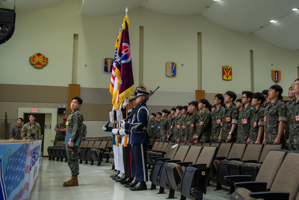 Former KATUSAs undergo mobilization exercise at Camp Humphreys