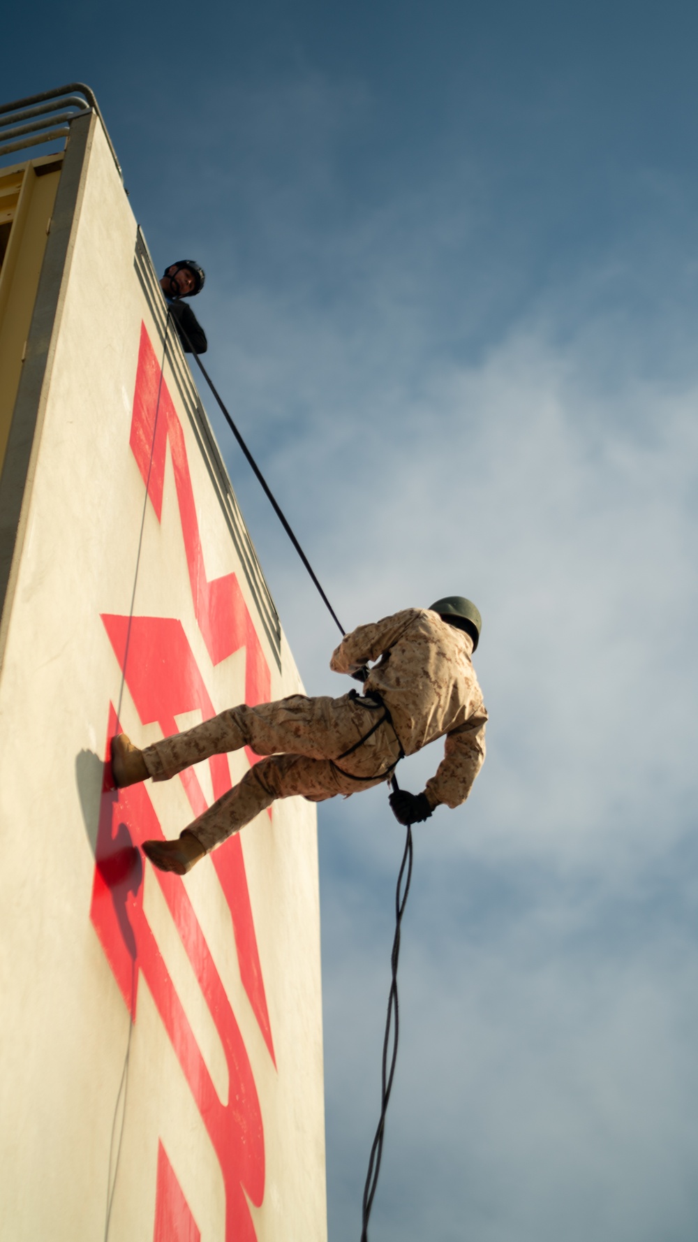 Mike Company Rappel Tower