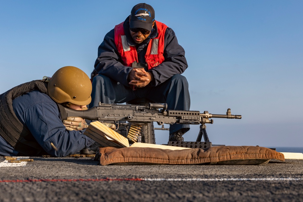 USS Gerald R. Ford (CVN 78) Conducts Weapons Qualifications