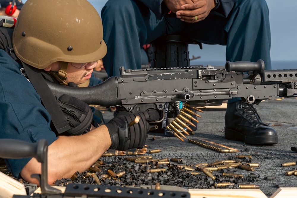 USS Gerald R. Ford (CVN 78) Conducts Weapons Qualifications