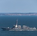 USS Bainbridge (DDG 96) Transits the English Channel