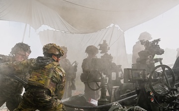 Artillerymen Fight Mother Nature to Qualify at Rodriguez Live Fire Complex