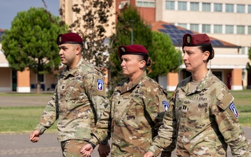 173rd Brigade Support Battalion HHC Welcomes New Commander in Ceremony