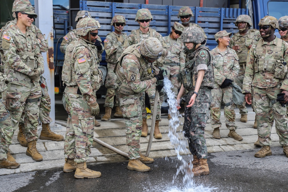 Ulchi Freedom Shield 25: Water Purification Training