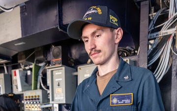 USS Gerald R. Ford (CVN 78) Transits English Channel