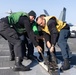 USS Gerald R. Ford (CVN 78) Sailors Conduct Maintenance