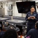 Navy Counselor Conducts Career Development Training Aboard USS Curtis Wilbur (DDG 54)