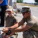 101st ARW FSS Trains on Disaster Relief Mobile Kitchen Trailer