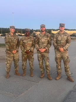 Alabama NG Soldiers aid civilian in Poland