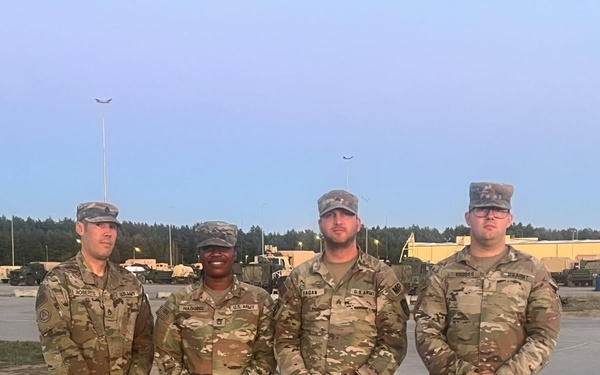 Alabama NG Soldiers aid civilian in Poland