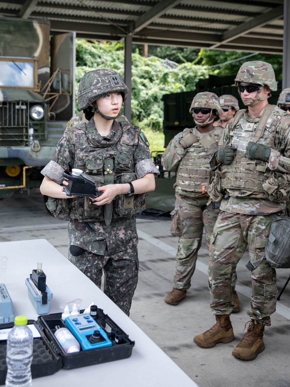 Ulchi Freedom Shield 25: Water Purification Training