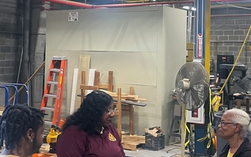 Danielle Devin visits more NAVSUP FLC Jacksonville sites