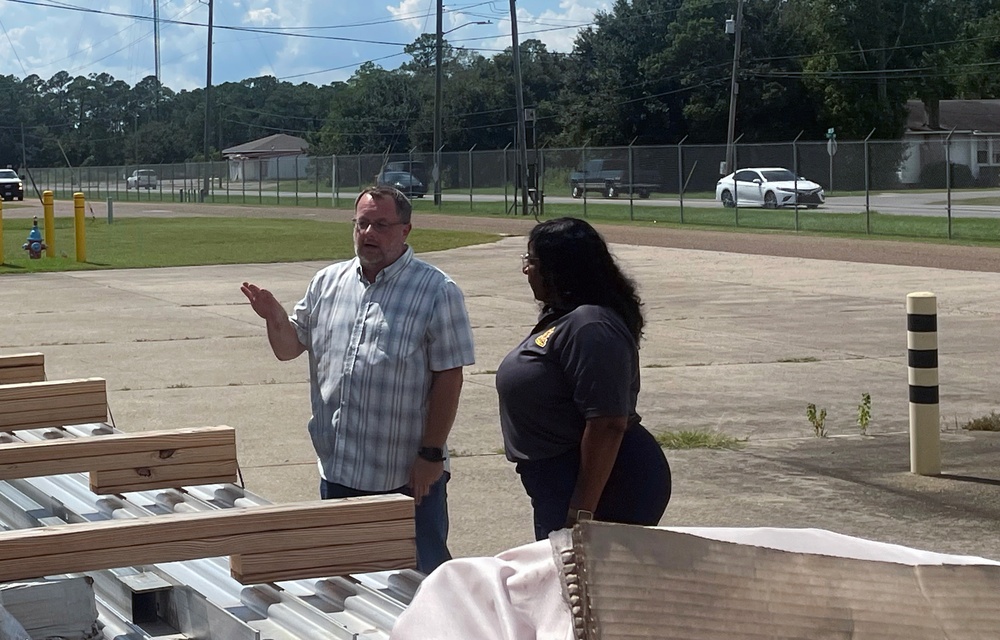 Danielle Devin visits more NAVSUP FLC Jacksonville sites