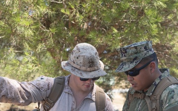 FASTEUR, MESRON 2, and MESRON 11 perform land navigation exercise on Naval Station Rota