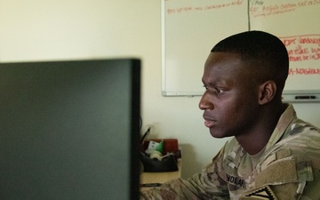 Soldiers of 7ATC - Sgt. Muday Omilafe